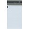 Plymor Poly Mailer 2.25 Mil White / Gray Bag with Permanent Adhesive Closure and Perforated Tear Strip